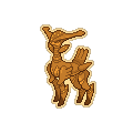 Gold Iron Leaves